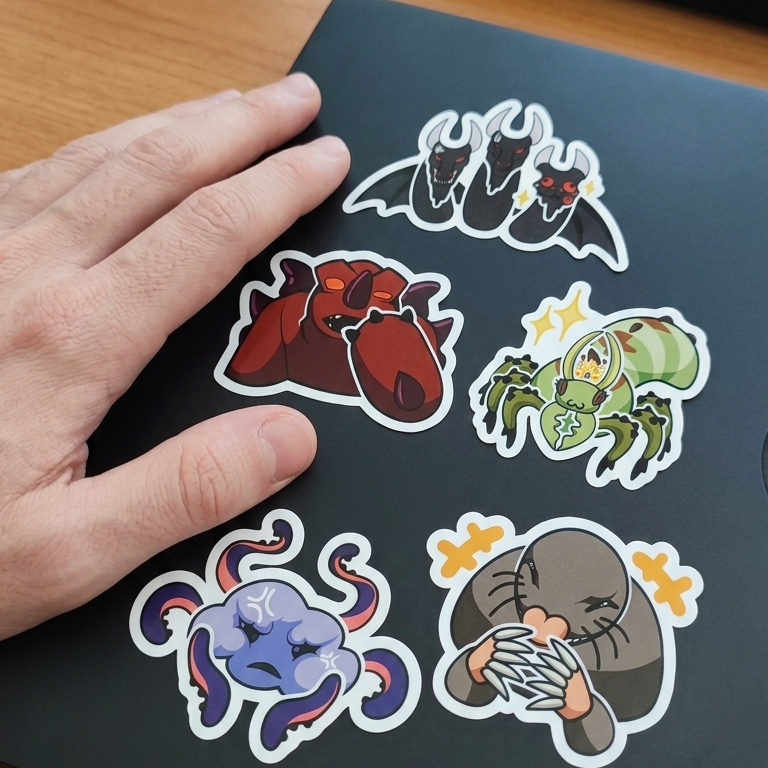 OSRS Nostalgia Sticker Bundle 5-Pack