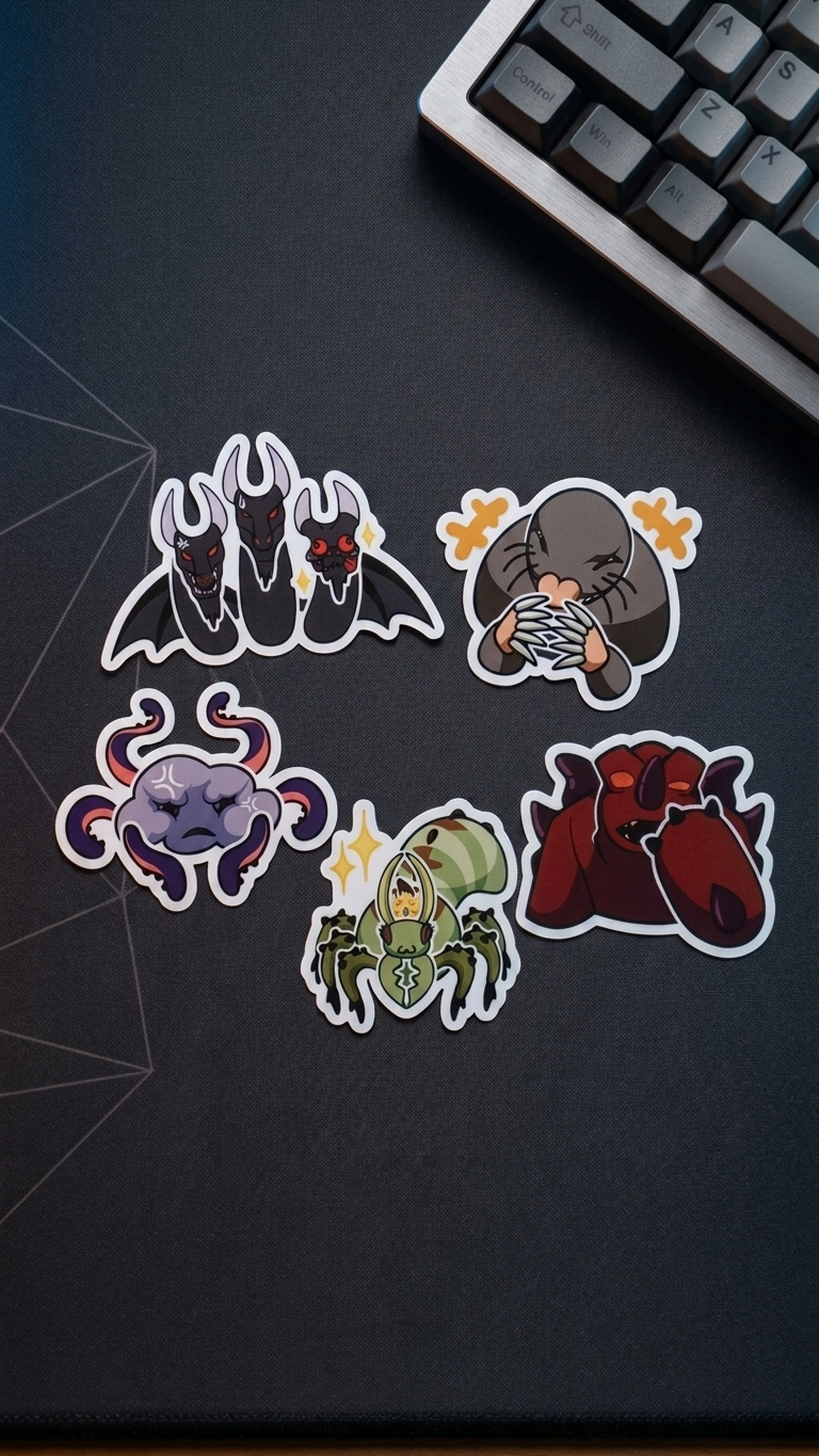 OSRS Nostalgia Sticker Bundle 5-Pack